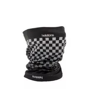 HelstonsCheckerboard fabric motorcycle choker