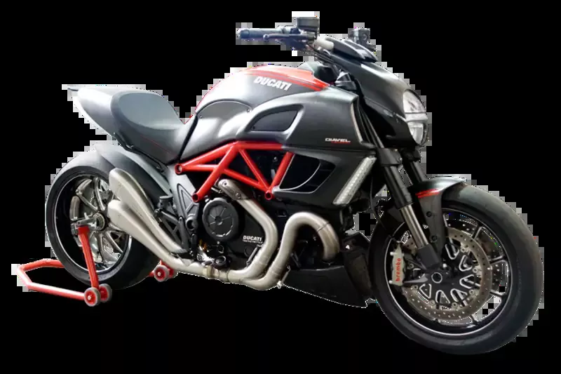 HPCorse - Hydroform Muffler for Ducati Diavel, 2011-2016