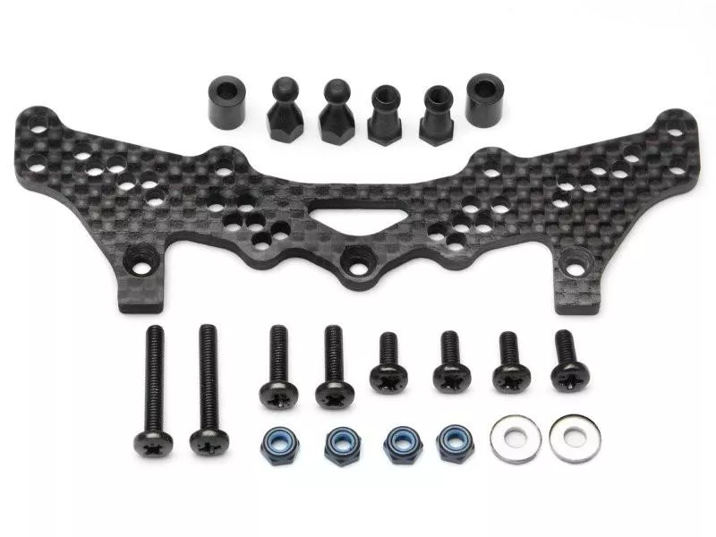 HPI #73043 - REAR SHOCK TOWER (GRAPHITE / PRO 3)