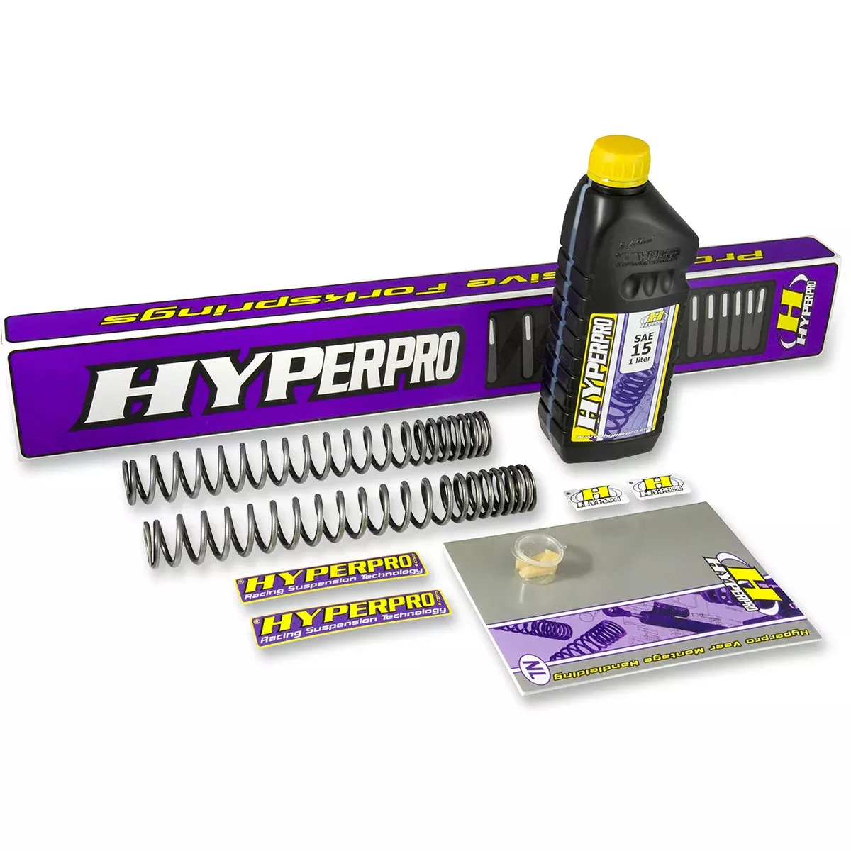 Improved Suspension Kit For Harley-Davidson Dyna Fat Bob Hyperpro Fork Springs