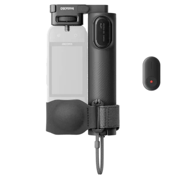 Insta360 - Foldable 2-In-1 Selfie Stick Remote Kit