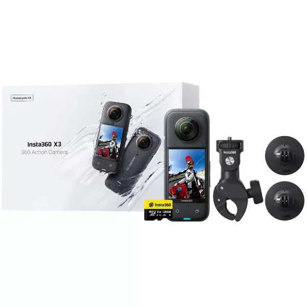 Insta360 - X3 Motorcycle Bundle