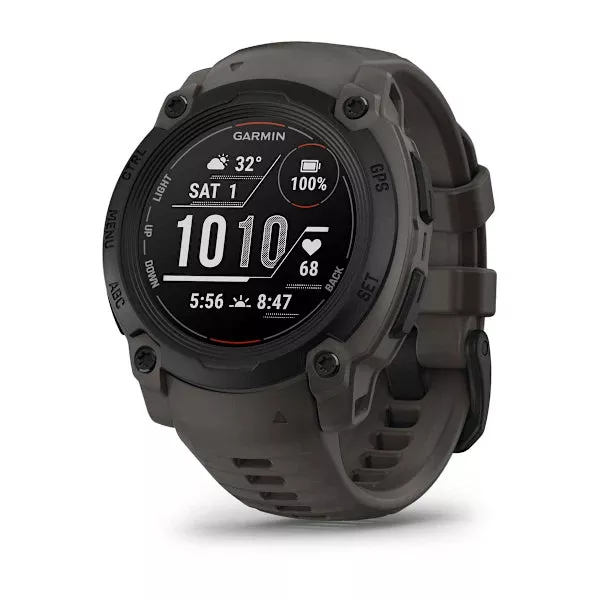 Instinct E 40 mm - Black with Charcoal Band