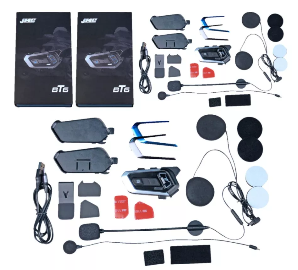 J&M Universal Bluetooth Headset Dual Pack