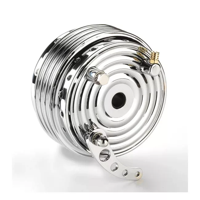 K-Tech Front Mini Drum Brake Chrome For Harley-Davidson