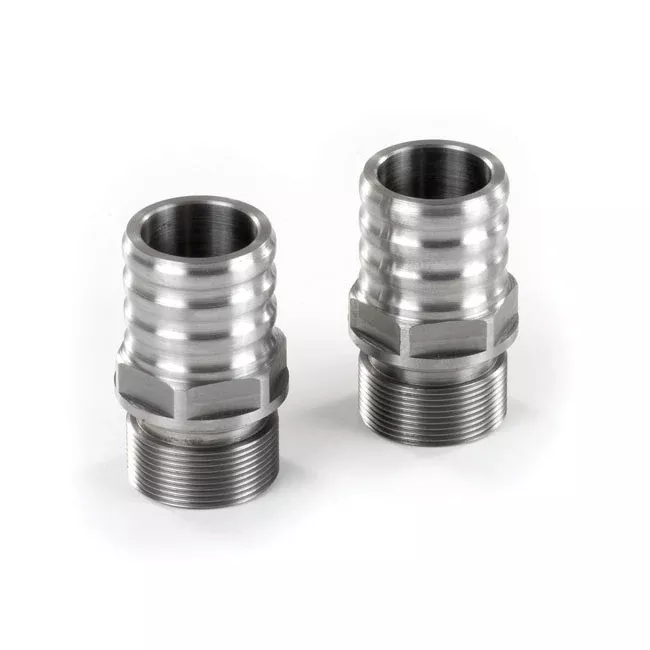K-Tech Ribbed Fork Tube Caps for Harley-Davidson