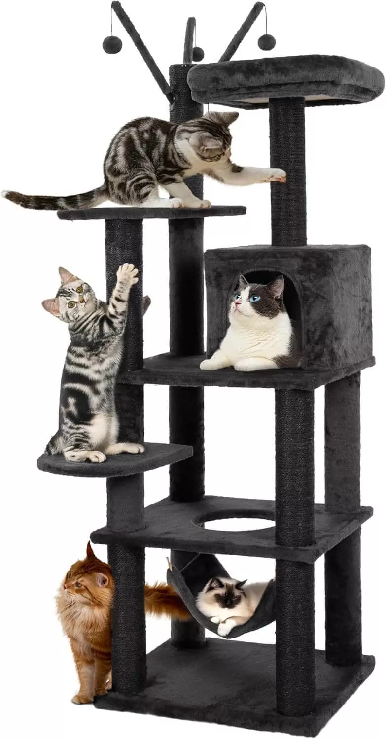 Kamaboko KM052 73.6" Modern Cat Tree