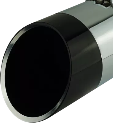 KHROME WERKS 4-1/2" Black Replacement EDGE End Cap - 200714P