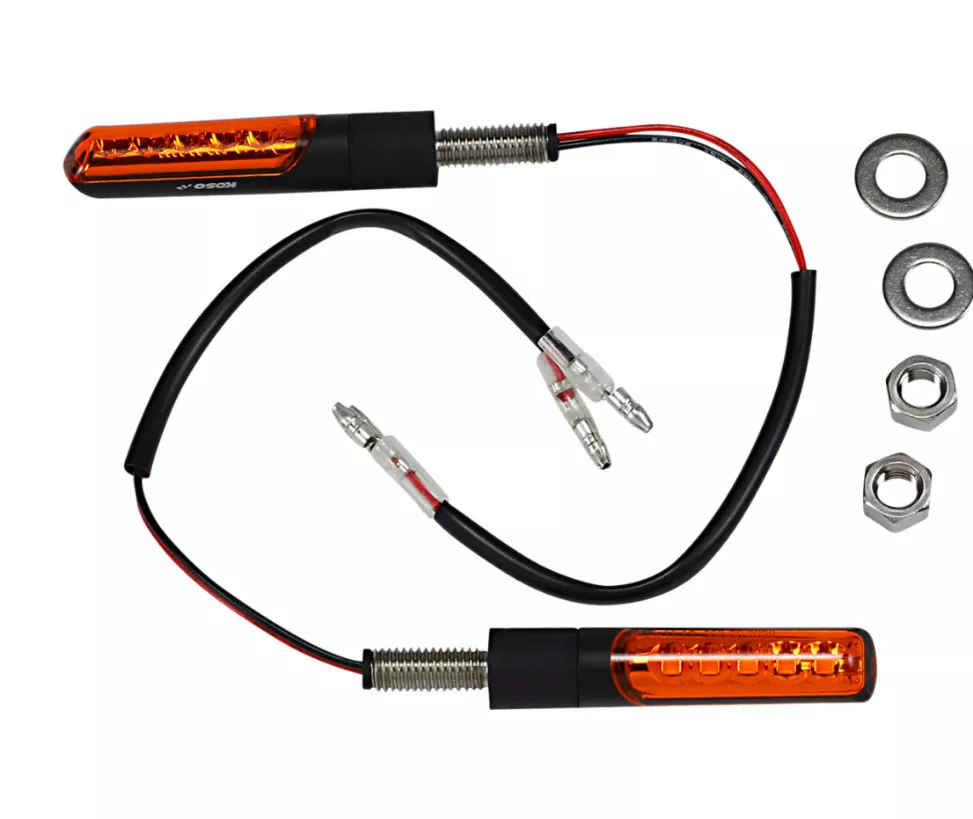 Koso Electro Sequential LED Indicator Lights (Amber)