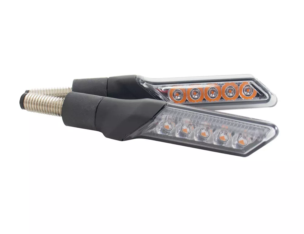 Koso GW-02 Sequential LED Indicator Lights (Smoke)