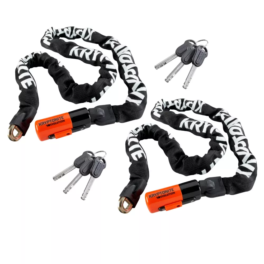 Kryptonite KryptoFlex 815 Combo Cable Lock, 5 ft Braided Steel Cable 2 pack, With Resettable 4-Digit Combination, Easy-Click Locking, Vinyl Protection –Bike Lock & Accessory Security (2-Pack)