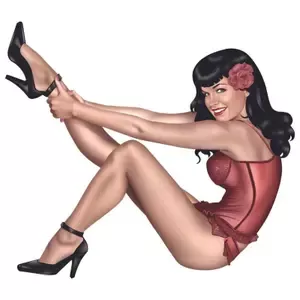 Lethal ThreatStickers Classic Pin Up
