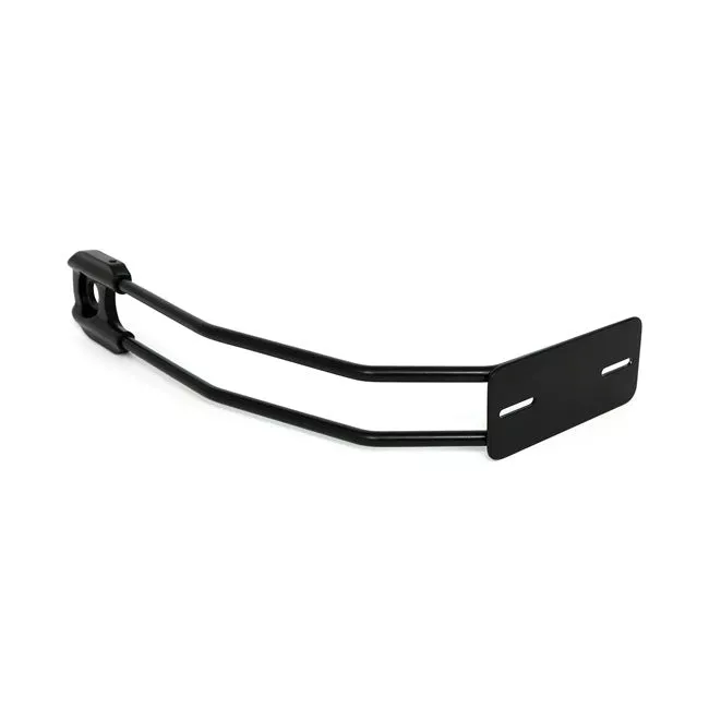 License Plate Holder Axle Mount Black