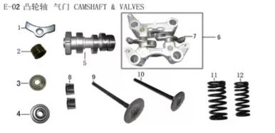 Lifan Kp Mini Camshaft Assembly Assembly