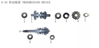 Lifan Kp Mini Spindle combination