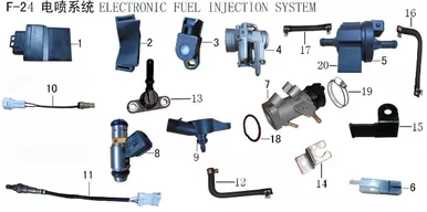 Lifan Kpr200 Throttle Position Sensor