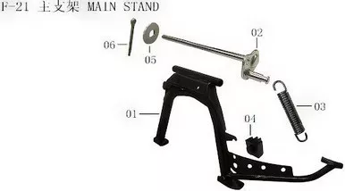 LIFAN Kpv150 3×30-Zn C2C Split Pin