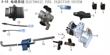 Lifan X-Pect 200 Nozzle