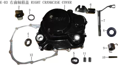 Lifan X-Pect EngineClutch Lever Spring