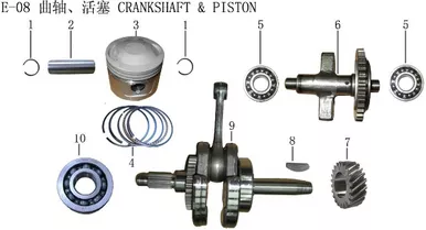Lifan X-Pect EnginePiston