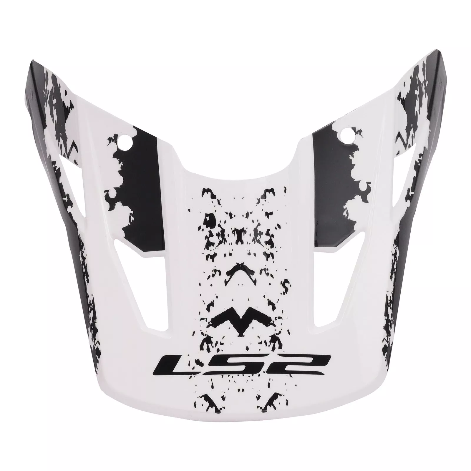 LS2 COZ Peak Hyde - Black / White