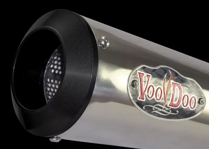 MEGAPHONE ENDCAP BILLET BLACK VMECB
