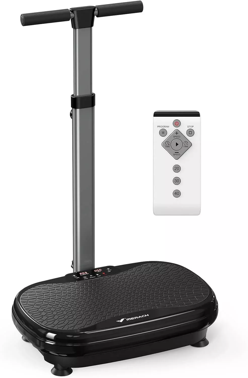 MERACH V44 Vibration Plate Exercise Machine with Handrails