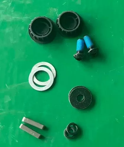 MoJo Replacement Rear Wheel Hardware and Hub Cap Set for T580 Mobility Scooter