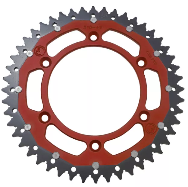 Moose Racing Dual Sprocket 48 Tooth (Red)