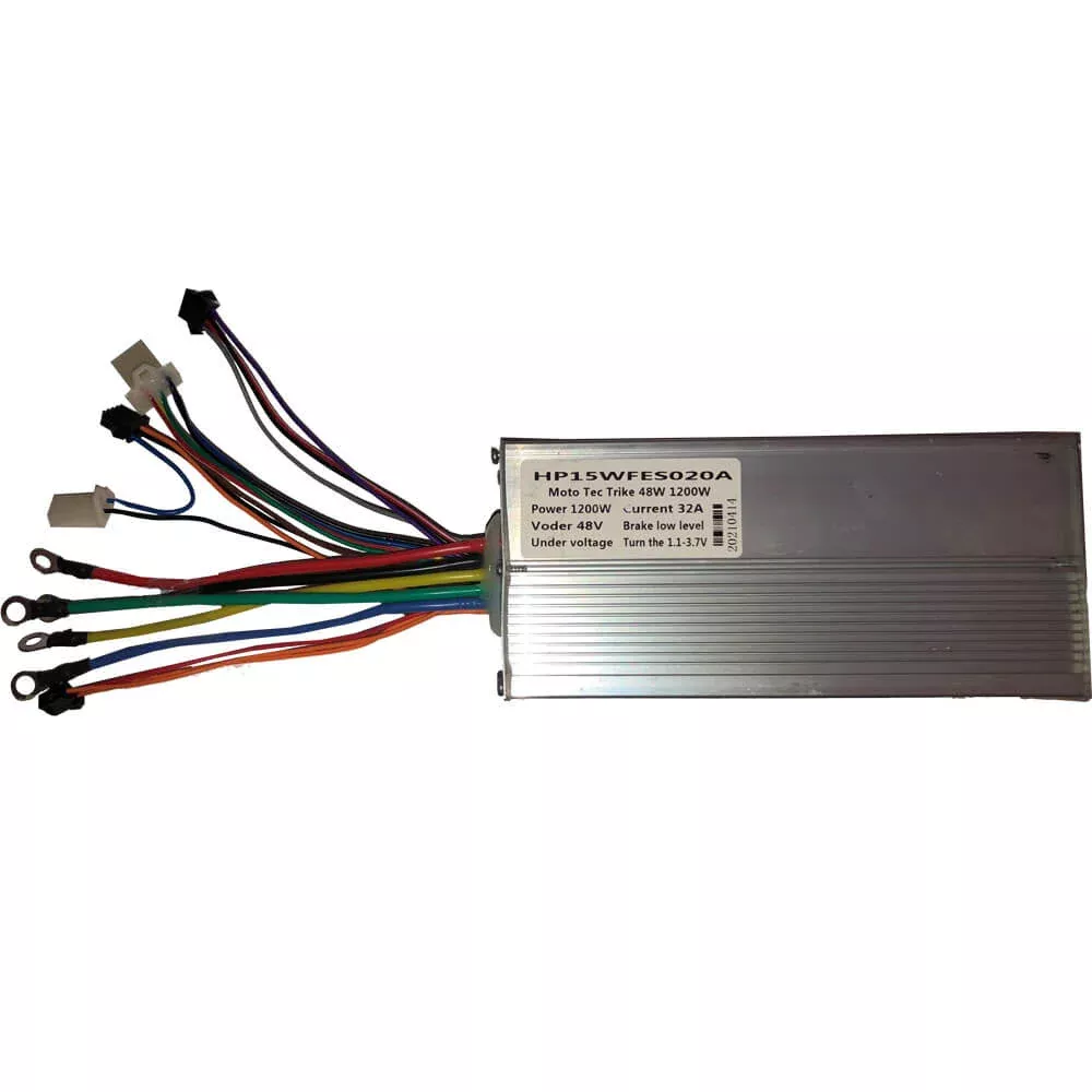 MotoTec Replacement ELECTRONIC CONTROLLER V2 for 1200W 48V Electric Trike