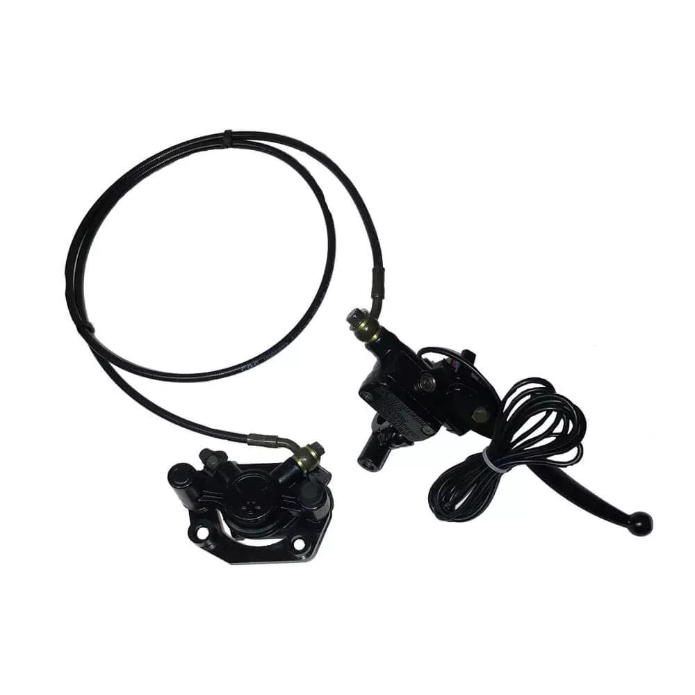 MotoTec Replacement FRONT HYDRAULIC BRAKE CALIPER ASSEMBLY for Knockout 2000W Electric Scooter