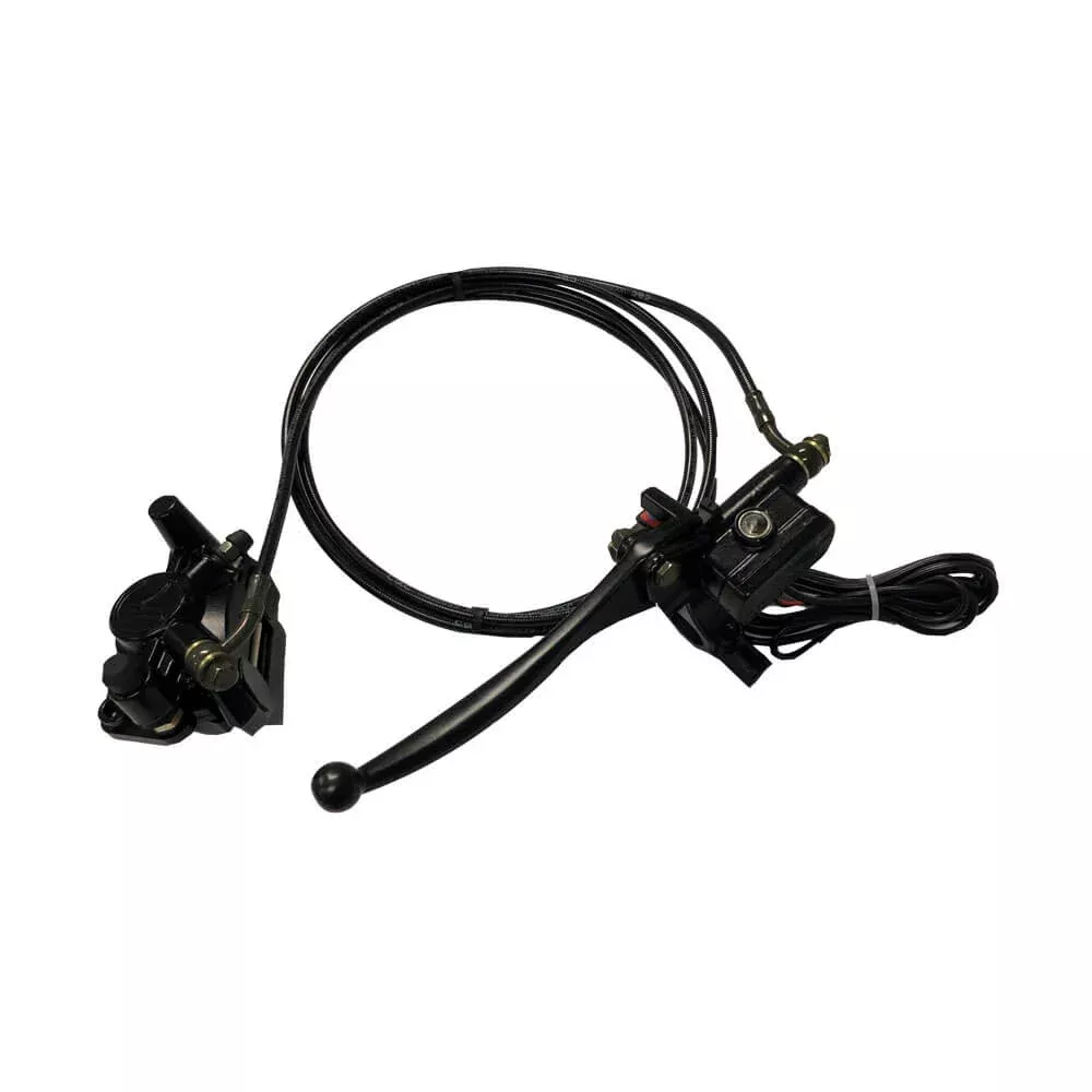 MotoTec Replacement REAR HYDRAULIC BRAKE CALIPER ASSEMBLY for Knockout 2000W Electric Scooter