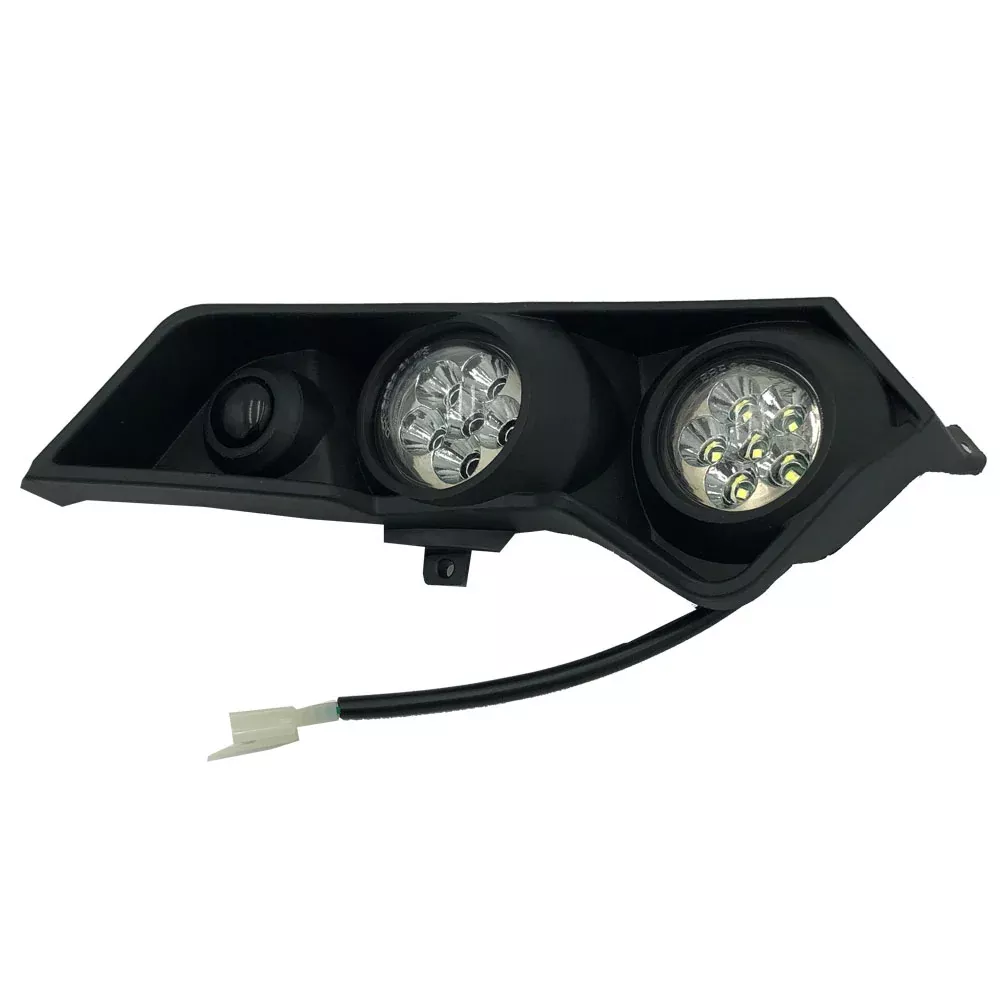 MotoTec Replacement RIGHT HEADLIGHT for E-Bully 36V Electric ATV