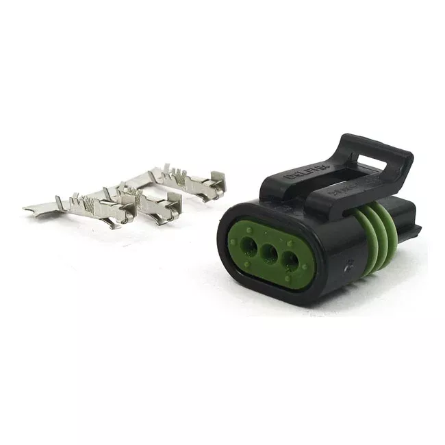 Namz, 3-Pin TPS Sensor Connector for Harley-Davidson