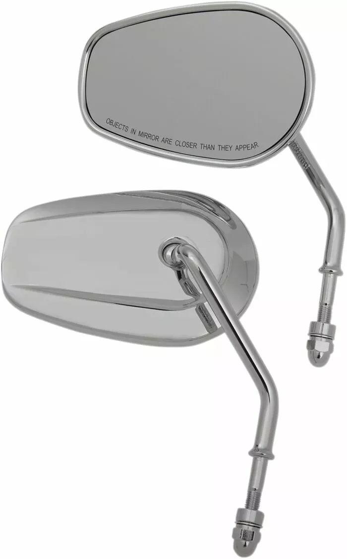 Pair of Approved Rearview Mirrors for Harley-Davidson
