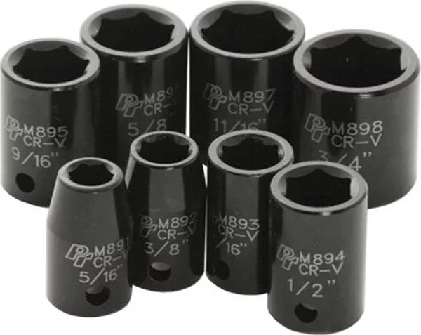 Performance Tool - 3/8" Impact Socket Sets