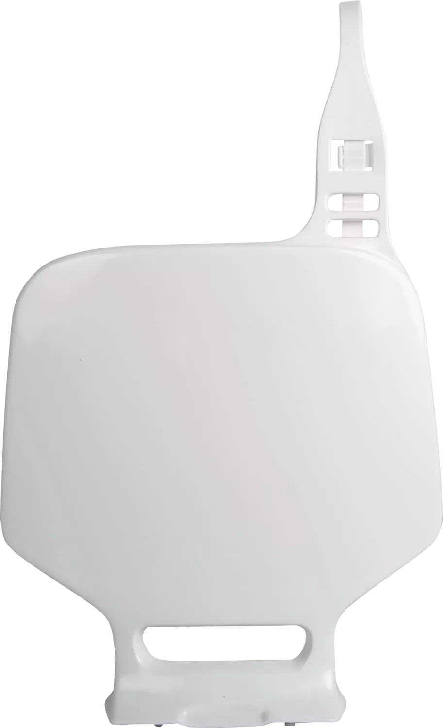 POLISPORT Number Plate for YZ 80/85 - White (Part Number 8662300002)
