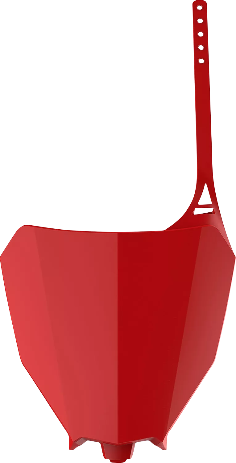 POLISPORT Red Number Plate for Honda CRF 250/450 R/RX - Part #8667200001