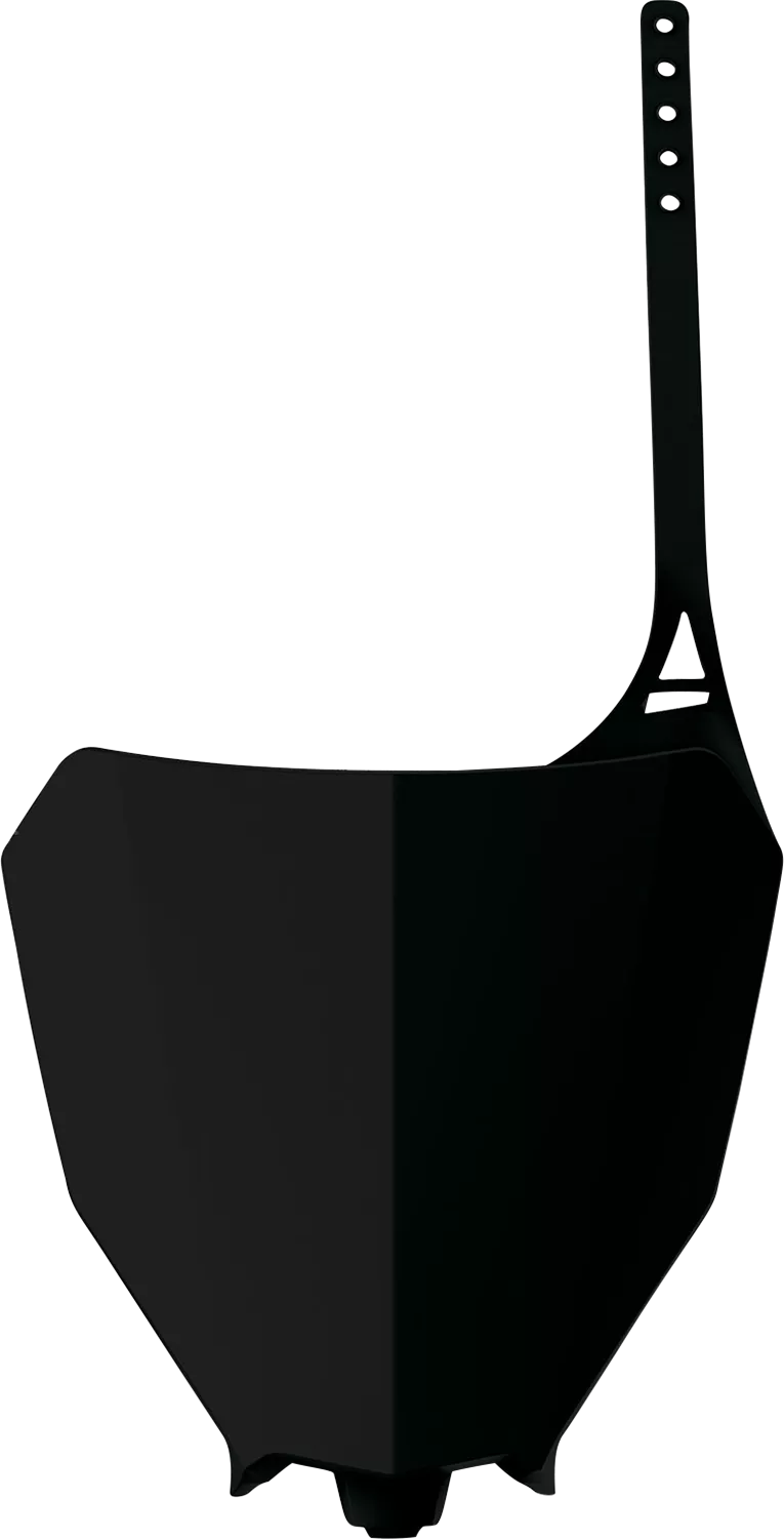POLISPORT Restyle Number Plate for Honda CR 125R/250R * Black (Part No. 8666300002)