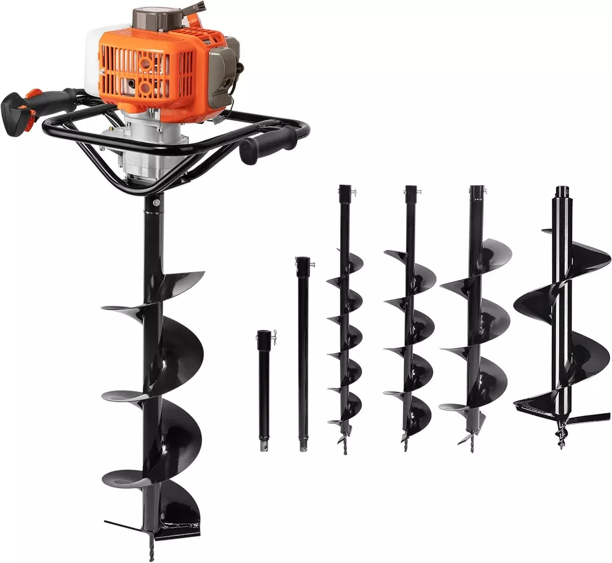 Proyama 54cc Post Hole Digger 2-Cycle Gas Powered Earth Auger