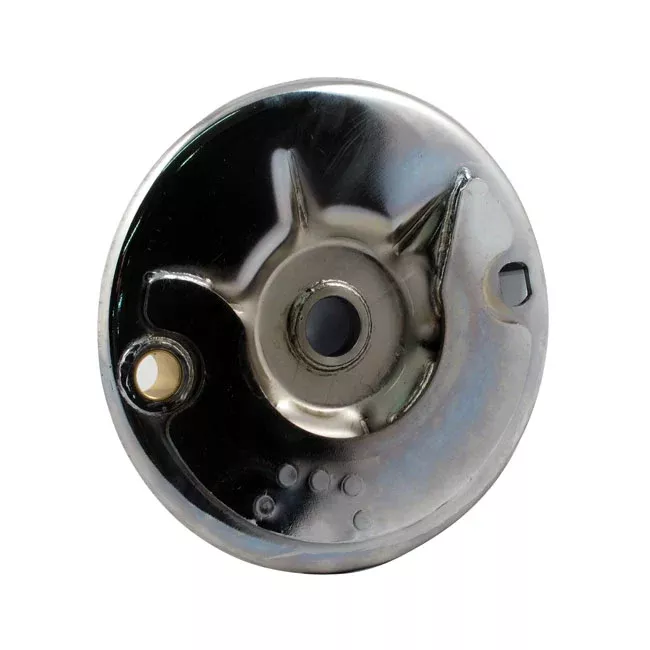 Rear Brake Backing Plate, Chrome For Harley-Davidson
