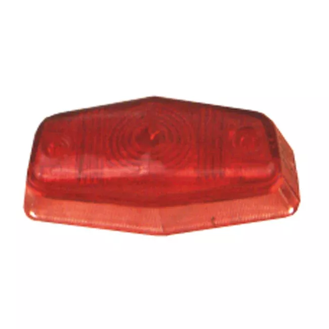Repl Red Lens, Custom Lucas Taillight For Harley-Davidson