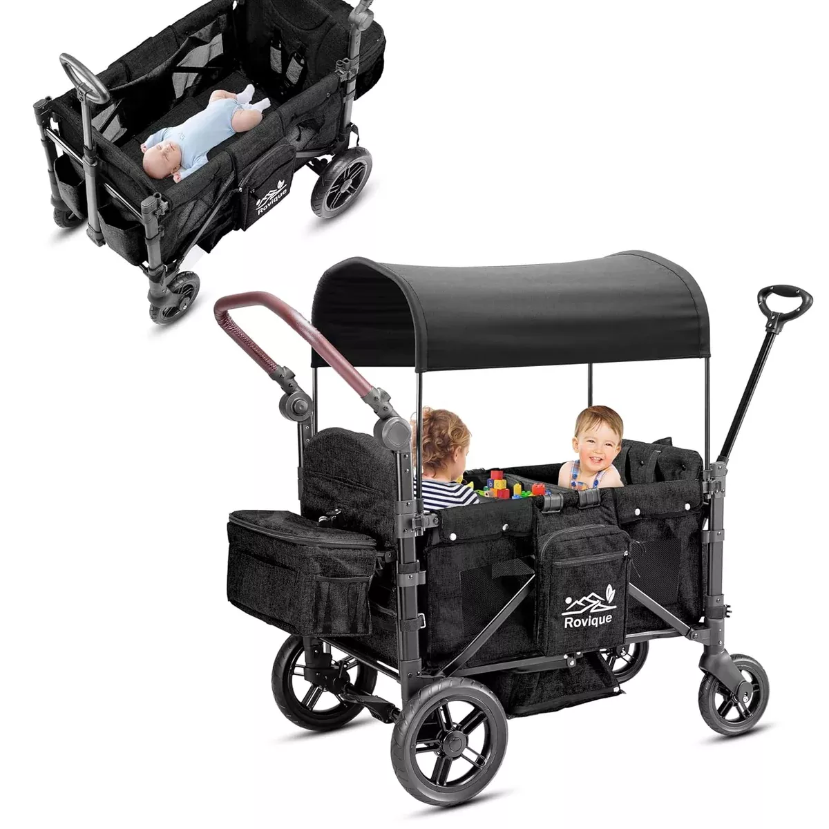 Rovique Premium 2 Kids Stroller Wagon