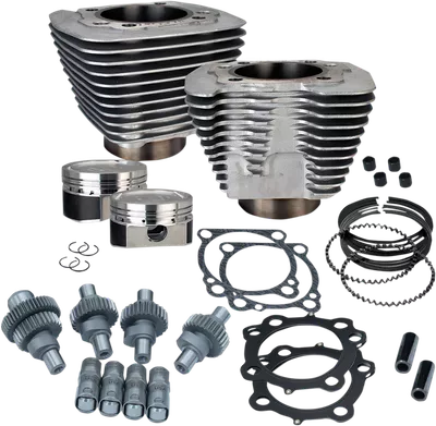 S&S CYCLE Hooligan Engine Performance Kit -1200cc - Silver 910-0700