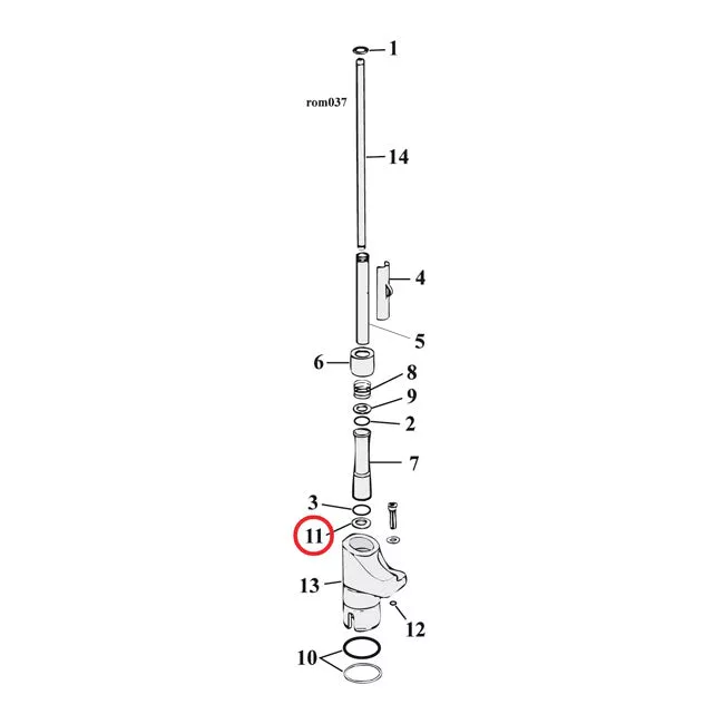 S&S Washer, Pushrod For Harley-Davidson