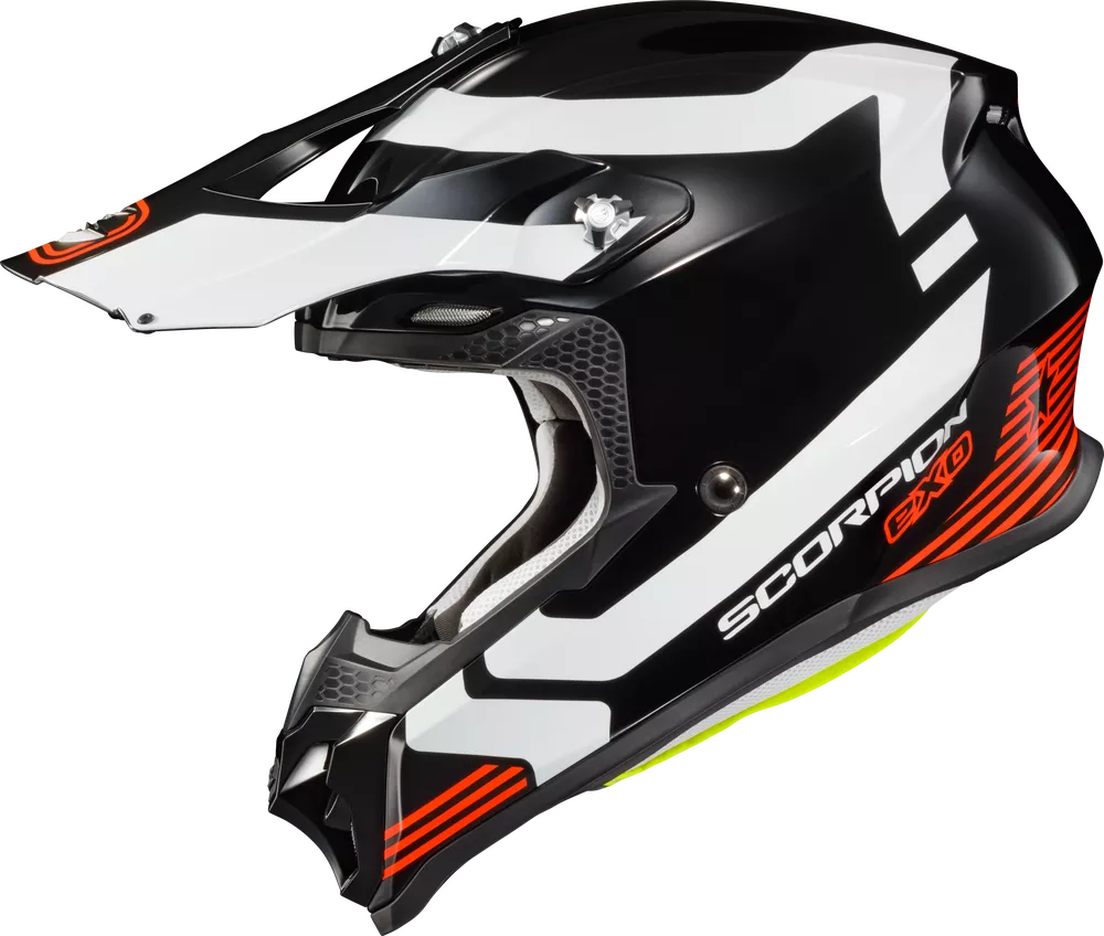 Scorpion EXO VX-16 Format Red Helmet (Red/Black)