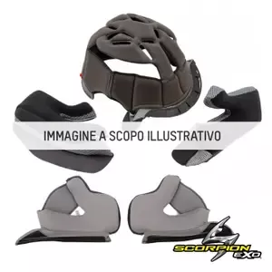 ScorpionMotorcycle helmet foam padding set Belfast evo