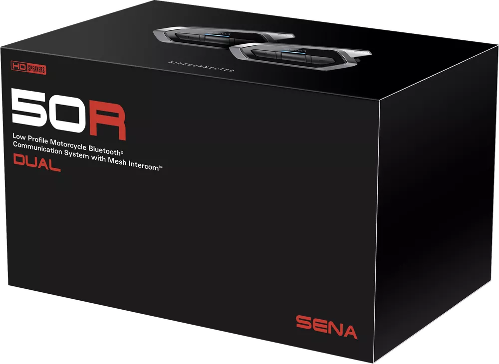 Sena 50R HD Bluetooth Comm System w/ Dual Mesh intercom