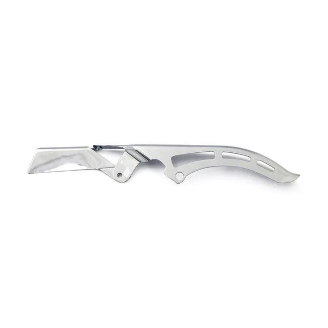 Short Upper Strap Guard. Chrome for Harley Davidson 08-17 Softail