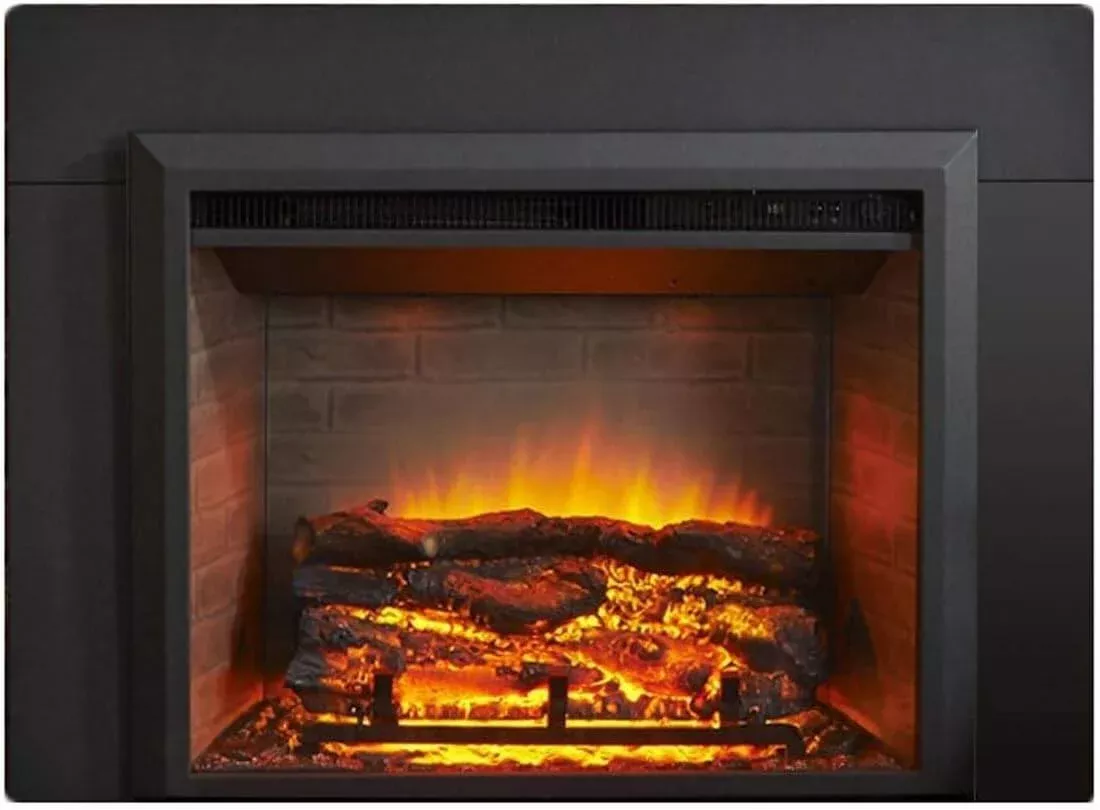 SimpliFire GI-32-ZC 32" Electric Fireplace Insert, Plug-In Ready
